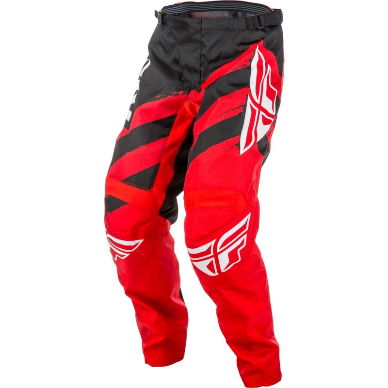 Motocross Pants FLY Racing F-16 2018 - USA vörös-fekete akció kiárusítás