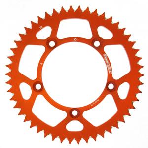 Rear ALU sprocket SUPERSPROX RAL-4:50-ORG narancssárga 50 fogak,420
