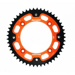 Rear sprocket SUPERSPROX STEALTH narancssárga 49 fogak,428