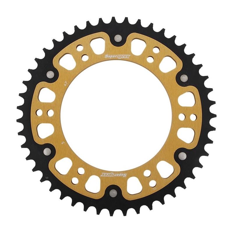 Rear sprocket SUPERSPROX STEALTH arany 47 fogak,520