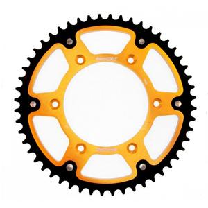 Rear sprocket SUPERSPROX STEALTH RST-990:52-GLD arany 52 fogak,520