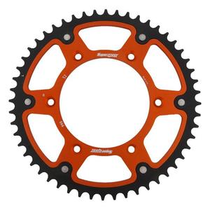 Rear sprocket SUPERSPROX STEALTH RST-990:52-ORG narancssárga 52 fogak,520
