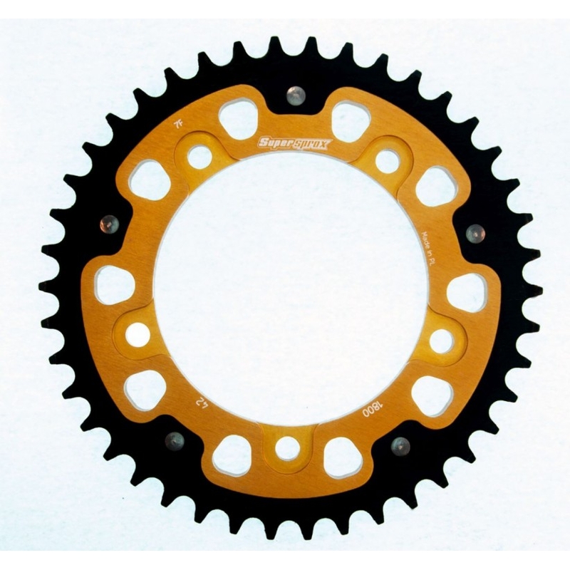 Rear sprocket SUPERSPROX STEALTH arany 42 fogak,530