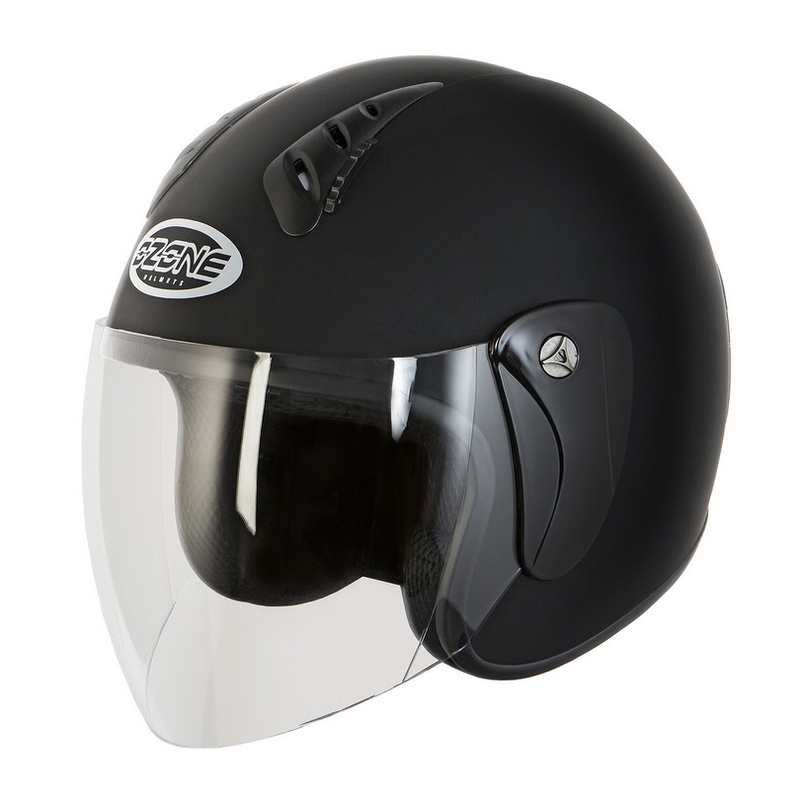 Nyitott motoros sisak Ozone HY-818 matt fekete