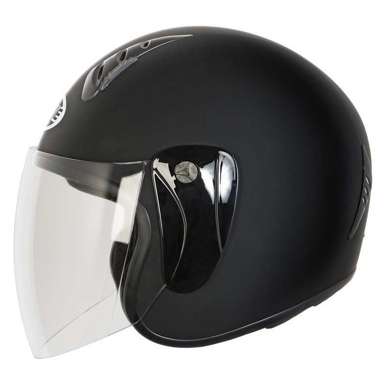 Nyitott motoros sisak Ozone HY-818 matt fekete