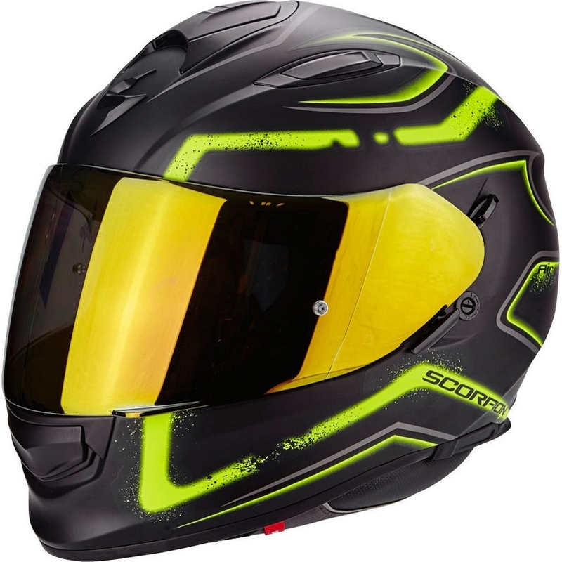 Sisak Scorpion EXO-510 Air Radium fekete-fluo sárga eladó kiárusítás