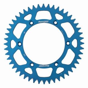 Rear ALU sprocket SUPERSPROX RAL-245:48-BLU kék 48 fogak,520