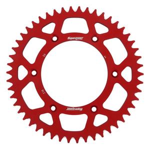 Rear ALU sprocket SUPERSPROX RAL-210:50-RED piros 50 fogak,520