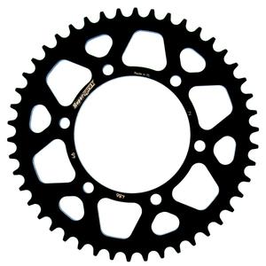 Rear ALU sprocket SUPERSPROX RAL-486:46-BLK fekete 46 fogak,520
