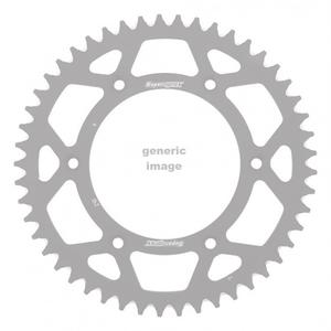 Rear ALU sprocket SUPERSPROX RAL-210:49-SLV ezüst 49 fogak,520