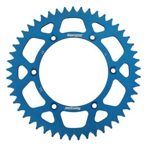 Rear ALU sprocket SUPERSPROX RAL-245:49-BLU kék 49 fogak,520