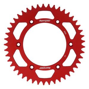 Alumínium csillagkerék SUPERSPROX RAL-8000:45-RED piros 45 fogak,520