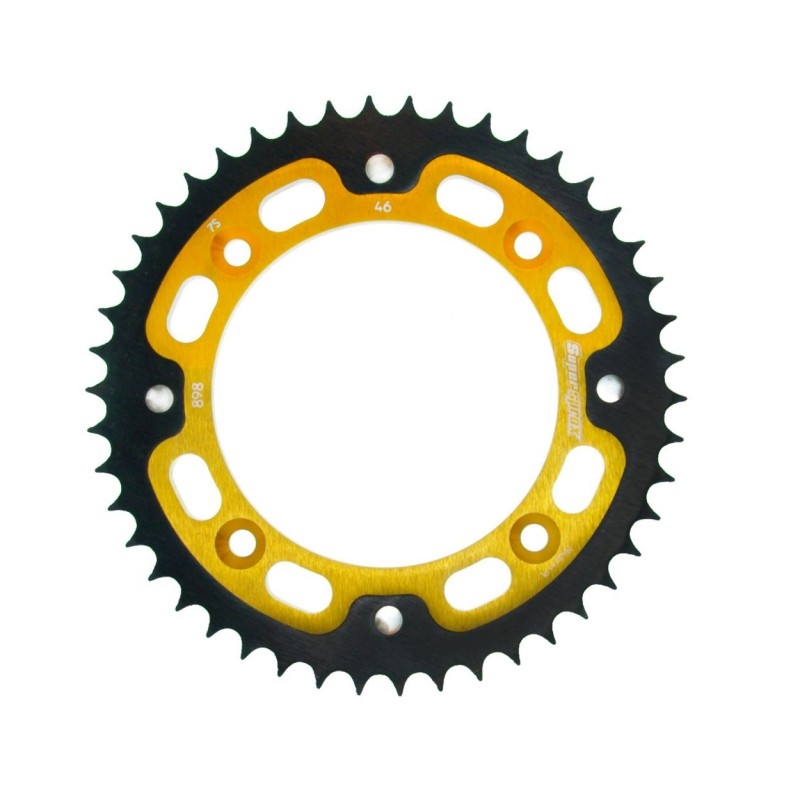 Rear sprocket SUPERSPROX STEALTH arany 46 fogak,428