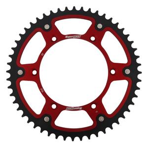Rear sprocket SUPERSPROX STEALTH RST-1512:52-RED piros 52 fogak,520
