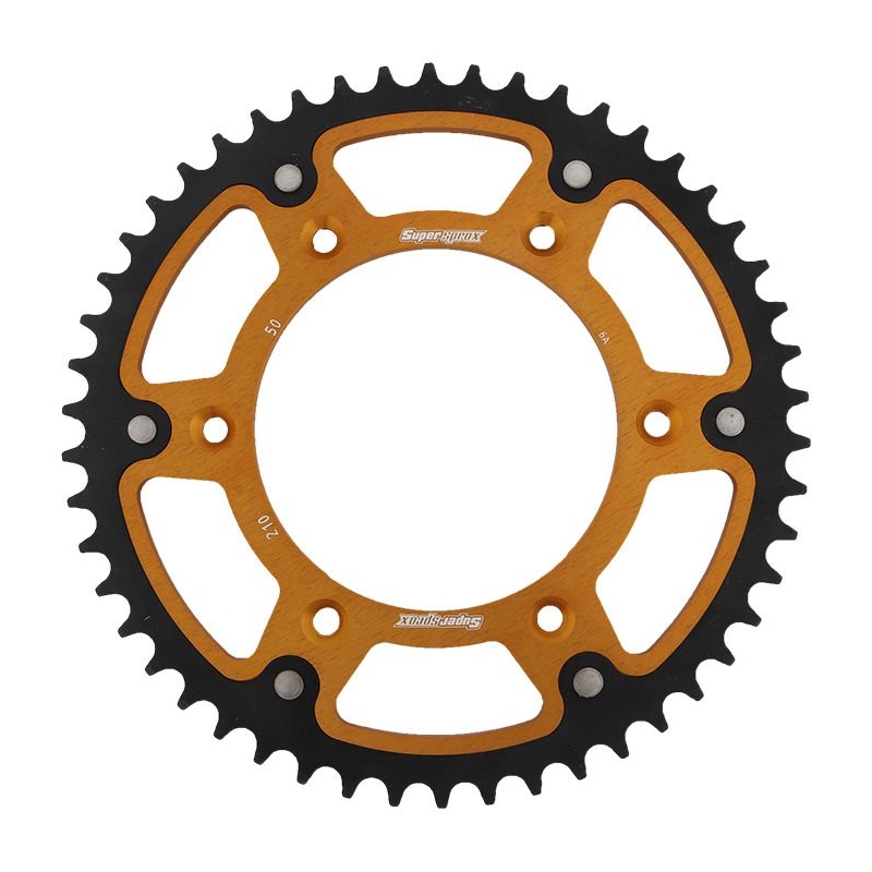 Rear sprocket SUPERSPROX STEALTH arany 50 fogak,520