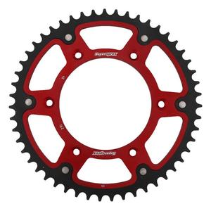 Rear sprocket SUPERSPROX STEALTH RST-210:51-RED piros 51 fogak,520