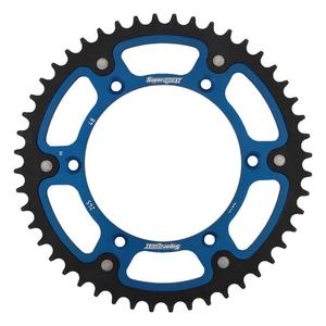 Rear sprocket SUPERSPROX STEALTH RST-245:48-BLU kék 48 fogak,520