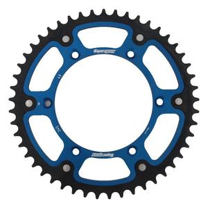 Rear sprocket SUPERSPROX STEALTH RST-245:49-BLU kék 49 fogak,520