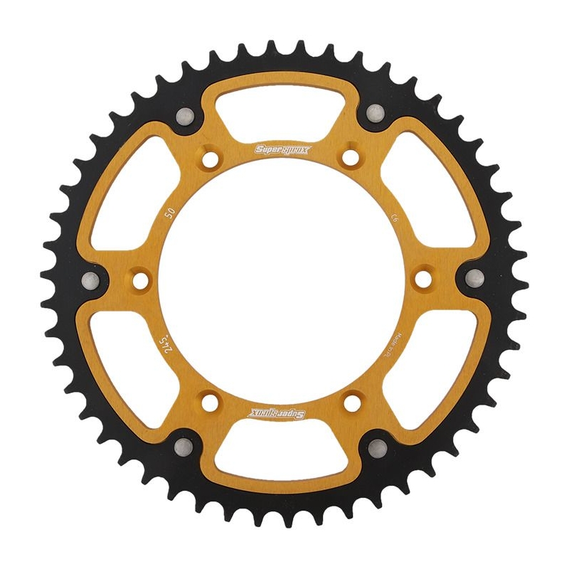 Rear sprocket SUPERSPROX STEALTH arany 50 fogak,520