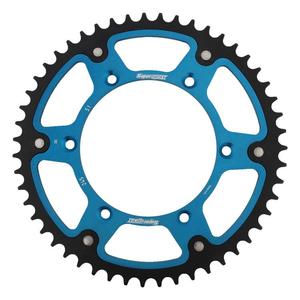 Rear sprocket SUPERSPROX STEALTH RST-245:51-BLU kék 51 fogak,520