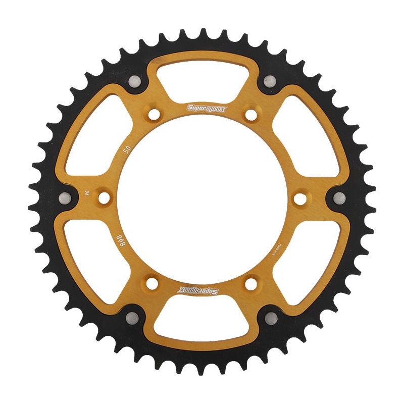 Rear sprocket SUPERSPROX STEALTH arany 50 fogak,520