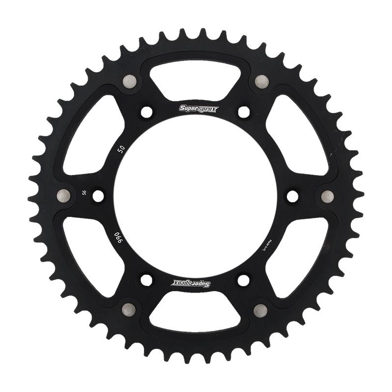 Rear sprocket SUPERSPROX STEALTH fekete 50 fogak,520