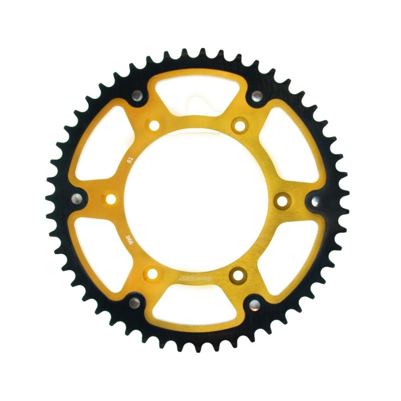 Rear sprocket SUPERSPROX STEALTH arany 51 fogak,520