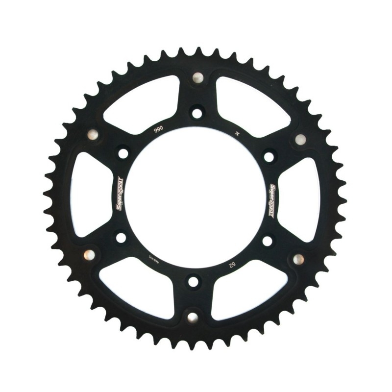 Rear sprocket SUPERSPROX STEALTH fekete 52 fogak,520
