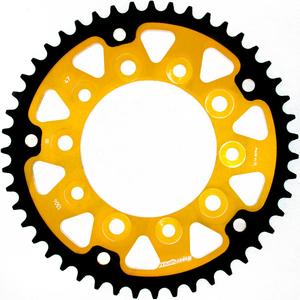 Rear sprocket SUPERSPROX STEALTH RST-1304:47-GLD arany 47 fogak,525