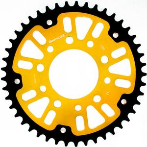 Rear sprocket SUPERSPROX STEALTH RST-1332:45-GLD arany 45 fogak,525