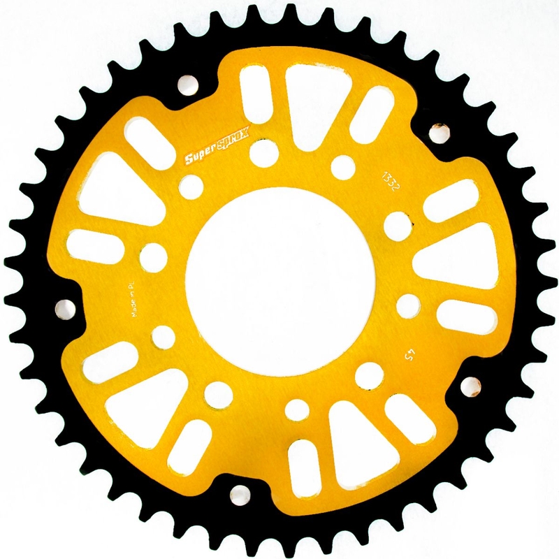 Rear sprocket SUPERSPROX STEALTH arany 45 fogak,525