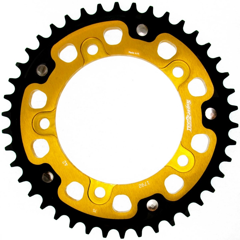 Rear sprocket SUPERSPROX STEALTH arany 42 fogak,525