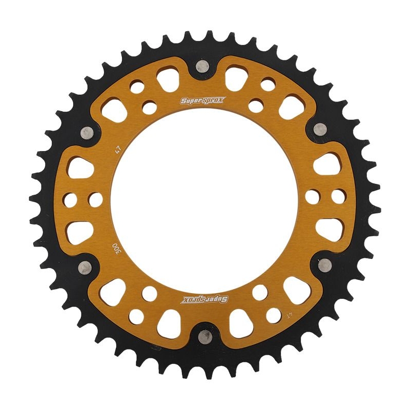 Rear sprocket SUPERSPROX STEALTH arany 47 fogak,525
