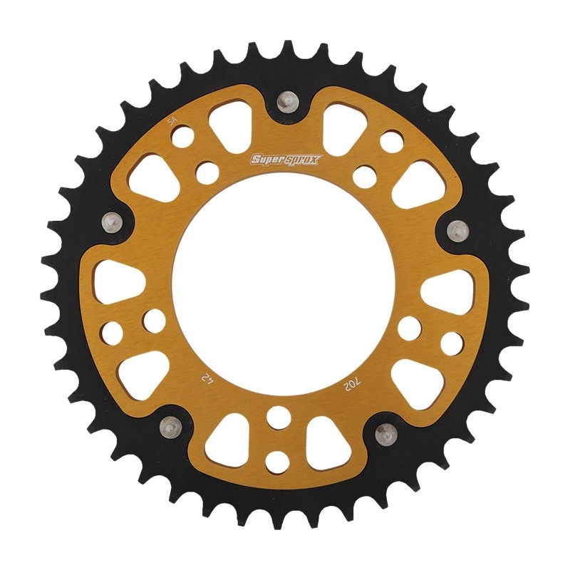 Rear sprocket SUPERSPROX STEALTH arany 42 fogak,525