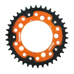 Rear sprocket SUPERSPROX STEALTH RST-991:38-ORG narancssárga 38 fogak,525
