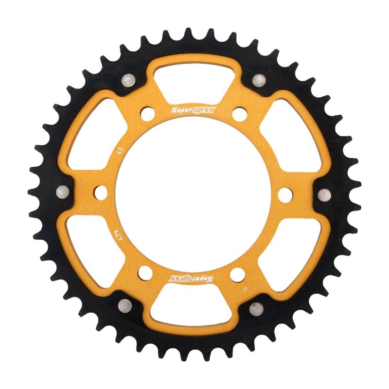 Rear sprocket SUPERSPROX STEALTH arany 45 fogak,530