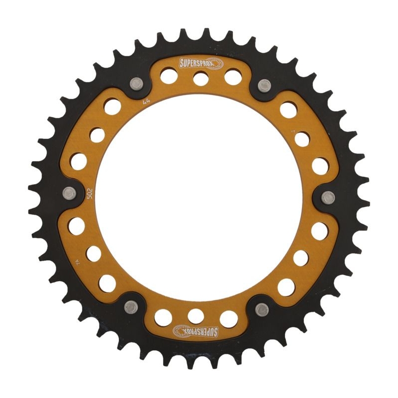 Rear sprocket SUPERSPROX STEALTH arany 44 fogak,530
