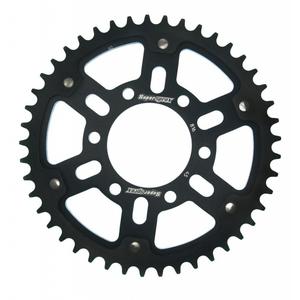 Rear sprocket SUPERSPROX STEALTH RST-816:45-BLK fekete 45 fogak,530