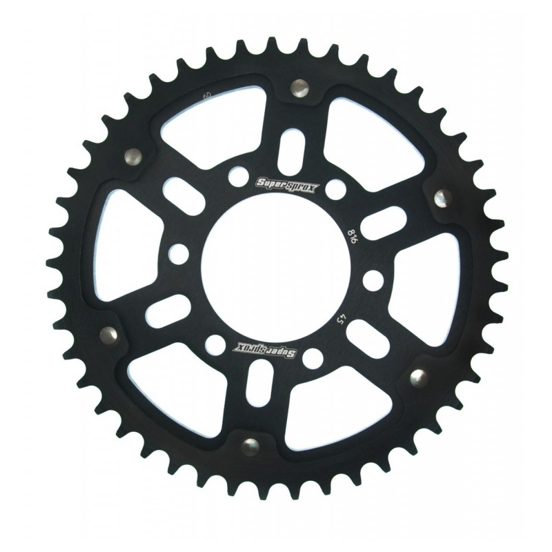 Rear sprocket SUPERSPROX STEALTH fekete 45 fogak,530