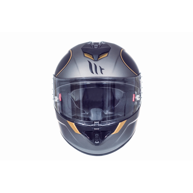Integrált motoros sisak MT Rapide Revival fekete matt