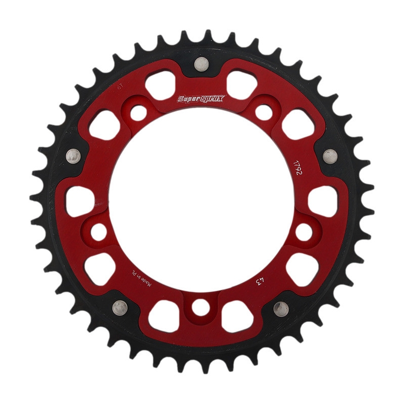 Csillagkerék SUPERSPROX STEALTH piros 43 fogak,525