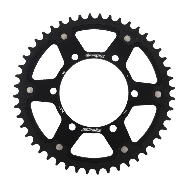Csillagkerék SUPERSPROX STEALTH fekete 48 fogak,525