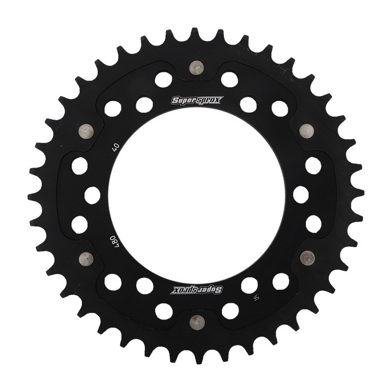 Csillagkerék SUPERSPROX STEALTH fekete 40 fogak,525