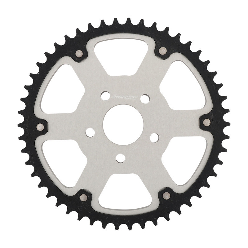 Csillagkerék SUPERSPROX STEALTH ezüst 50 fogak,530