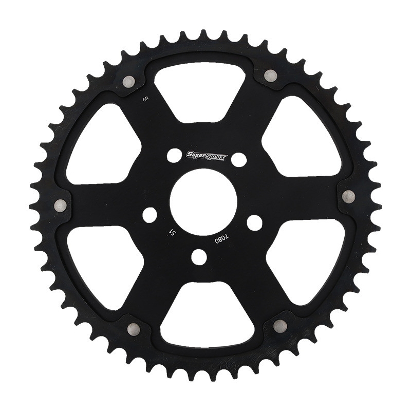 Csillagkerék SUPERSPROX STEALTH fekete 51 fogak,530