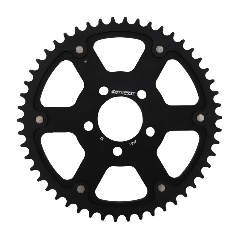 Csillagkerék SUPERSPROX STEALTH fekete 50 fogak,530