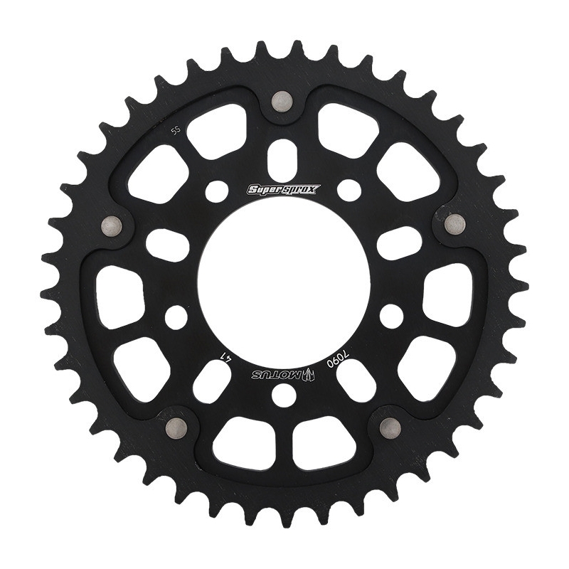 Csillagkerék SUPERSPROX STEALTH fekete 41 fogak,530