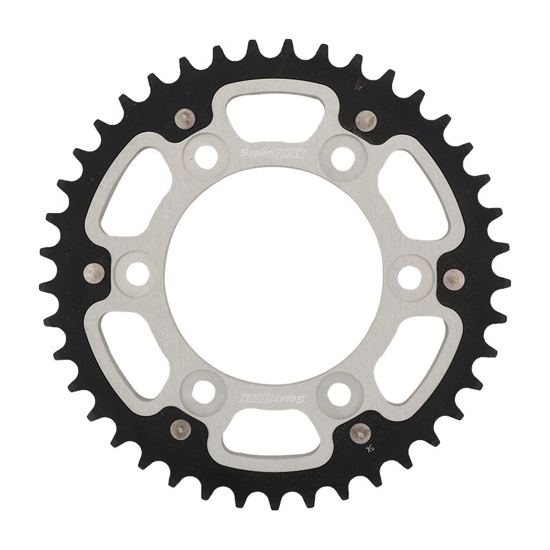 Csillagkerék SUPERSPROX STEALTH ezüst 41 fogak,525