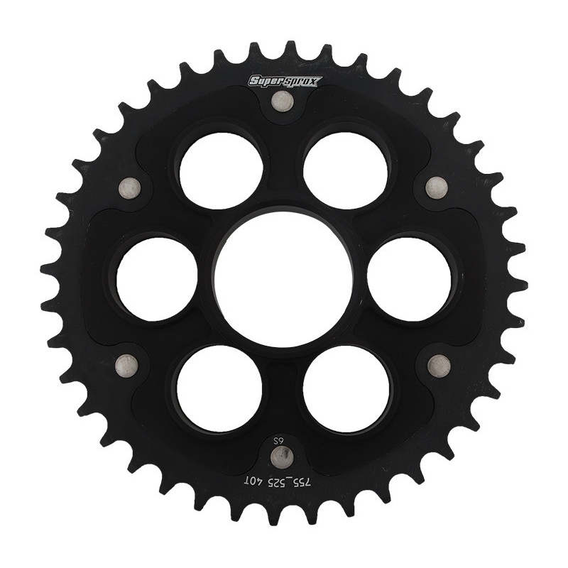 Csillagkerék SUPERSPROX STEALTH fekete 40 fogak,525