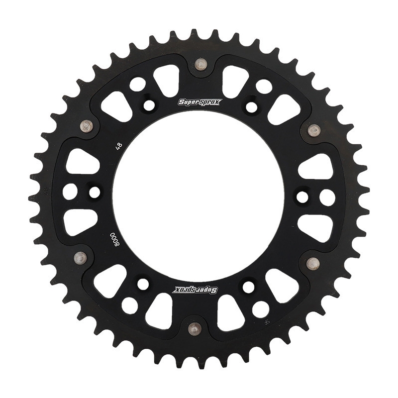 Csillagkerék SUPERSPROX STEALTH fekete 48 fogak,520